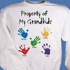 Property of  Personalized Sweatshirt